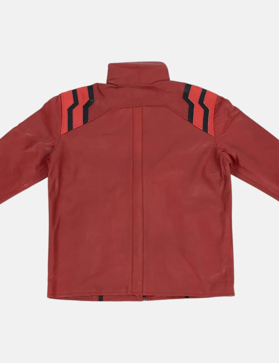 Misato Jacket red leather Neon Genesis Evangelion - Misato Jacket - Back