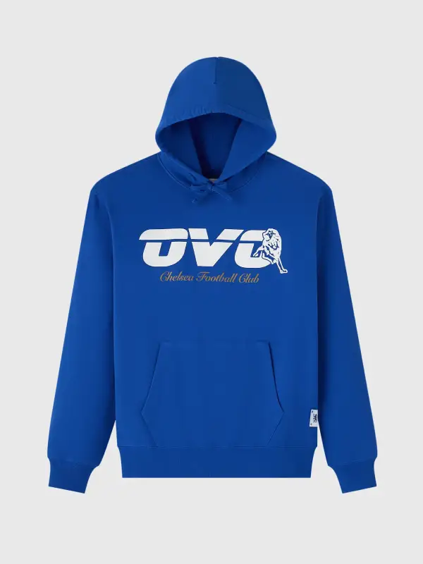 Ovo x chelsea fc hoodie blue
