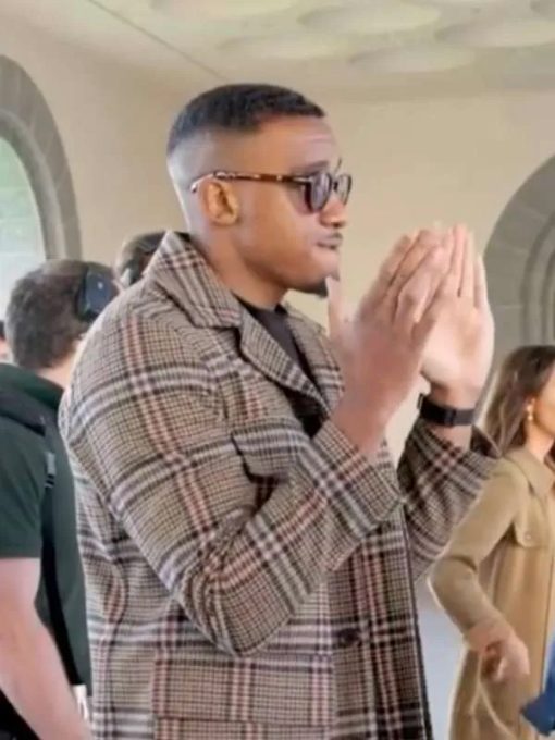 Operation fortune ruse de guerre 2023 bugzy malone plaid coat
