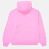 Pink Sp5der Atlanta Hoodies