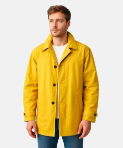 Ryan Gosling Project Hail Mary 2025 Ryland Grace Yellow Leather Coat