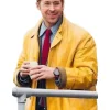 Ryan Gosling Yellow Leather Coat