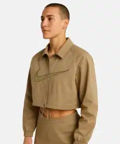 Sabrina Ionescu Nike Cropped Jacket Brown