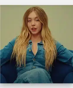 Shop Sydney Sweeney Jeans Jacket American Eagle