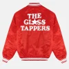 Shop Tyler The Creator The Glass Tappers x Golf Wang Red Satin Bomber Jacket