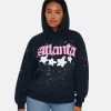 Sp5der Atlanta Blue Hoodies