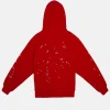 Sp5der Atlanta Hoodies Red