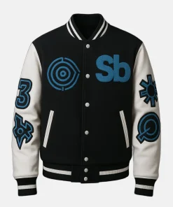 Spiritbox Eternal Black Varsity Bomber Jacket