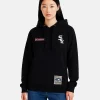 Women Chicago White Sox Mitchell & Ness x BLACKPINK Black Pullover Hoodie