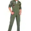 Mens top gun flight suit