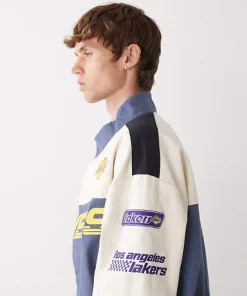 New Era Lakers NBA Motorsports Jacket
