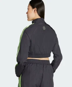 Adidas Teamgeist Adicolor Cropped Black Track Jacket