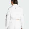 Adidas Teamgeist Adicolor White Cropped Track Jacket