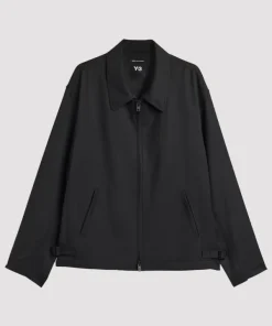Adidas X Y-3 Refined Wool Blouson Jacket Black
