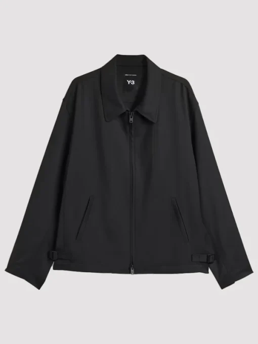 Adidas X Y-3 Refined Wool Blouson Jacket Black