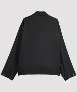 Adidas-x-Y-3-Refined-Wool-Blouson-Zip-up-Black-Jacket