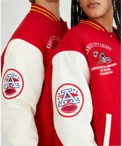 Aeropostale Kansas City Chiefs Bomber Jacket