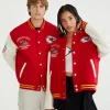 Aeropostale Kansas City Chiefs Varsity Jacket