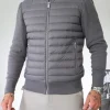 Arveilo The Velino Hybrid Gray Jacket