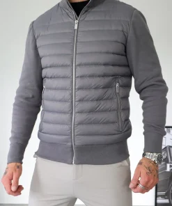 Arveilo The Velino Hybrid Gray Jacket