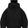 Balaclava Hoodie Black