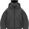 Balaclava Hoodie Grey