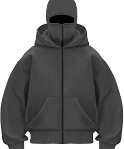 Balaclava Hoodie Grey