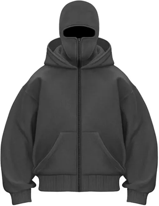 Balaclava Hoodie Grey