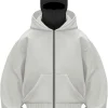 Balaclava Hoodie White