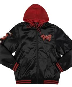 Berserk Atsuko Stigma Of Sacrifice Satin Bomber Jacket