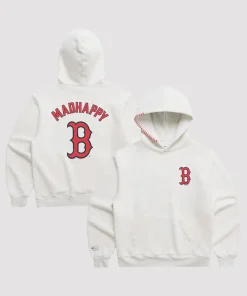 Boston Red Sox Madhappy x MLB Hoodie Grey