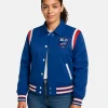 Buffalo Bills WEAR by Erin Andrews Varsity Jacket for Women
