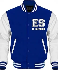 El Salvador Varsity Jacket Blue