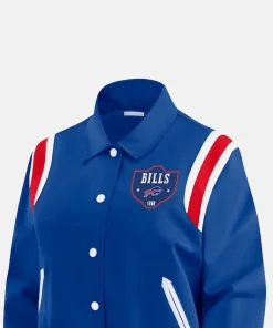 Grab the New Erin Andrews Bills Varsity Jacket