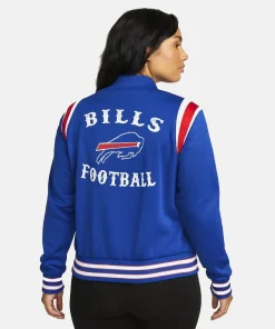 Grab the New Erin Andrews Buffalo Bills Varsity Jacket