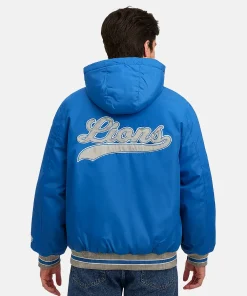 HOMAGE X Starter Lions Parka Blue Jacket