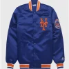 HOMAGE X Starter Mens Mets Satin Jacket