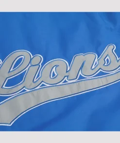 HOMAGE x Starter Lions Parka Blue Varsity Jacket