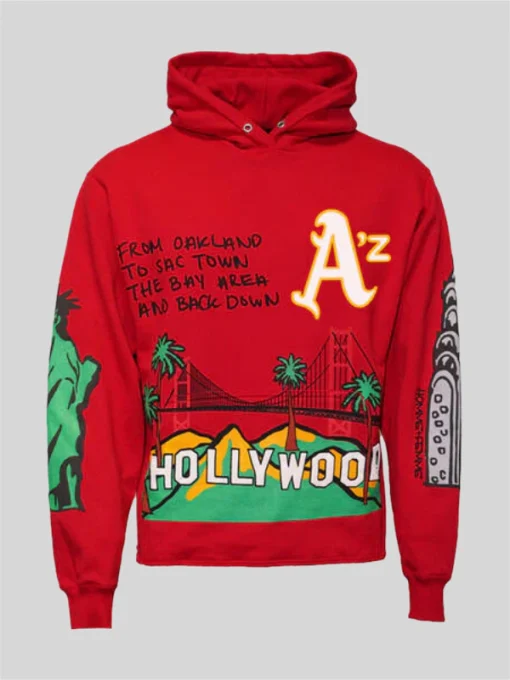 Homme-Femme-Cali-to-NYC-Hoodie-Red