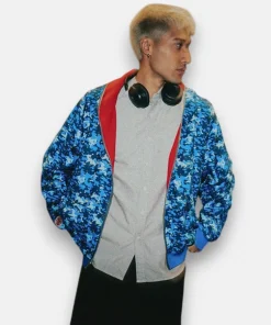KITKAT Commuter Camo Blue Hoodie