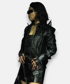 Lady Gaga Mayhem Studded Leather Jacket