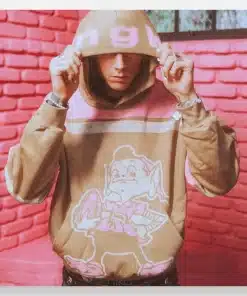 Machine Gun Kelly MGK x Browns Beige Printed Hoodie