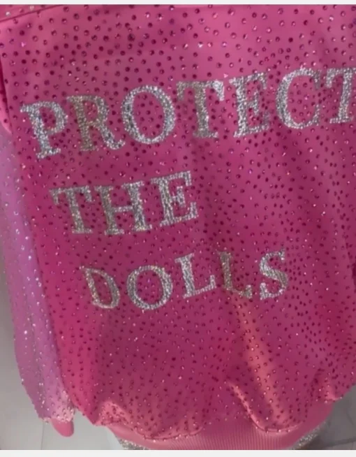 Mariah Carey Protect The Dolls Jacket Pink Jacket