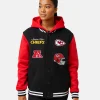 New Era Kansas City Chiefs Women Hoodie Jacket