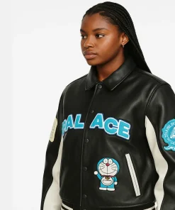 Palace Doraemon Avirex Black Jacket women