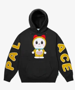 Palace Doraemon Hoodie Black