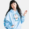 Palace Doraemon Hoodie Blue