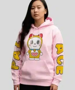 Palace-Doraemon-Hoodie Pink-Photoroom