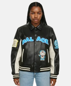 Palace Women Doraemon Avirex Jacket Black