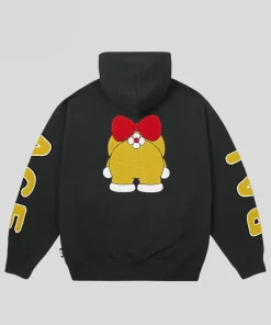 Palace x Doraemon Black Hoodie